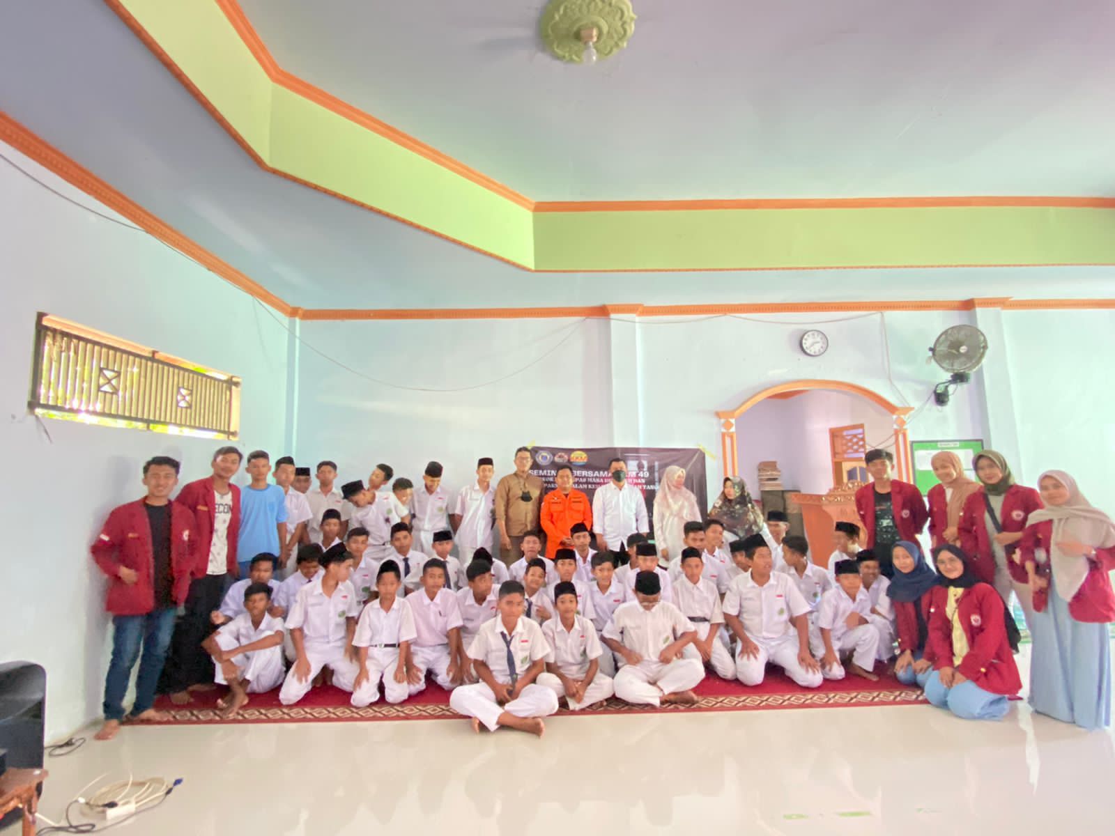 Serius dan Komitmen Hilangkan Kebiasaan Merokok Siswa! Madrasah Adakan Seminar Bersama Dengan KKM 49 UNIBA